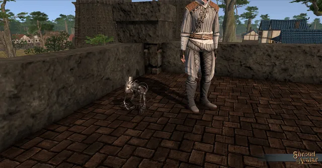 Silver Clockwork Monkey Decoration Pet