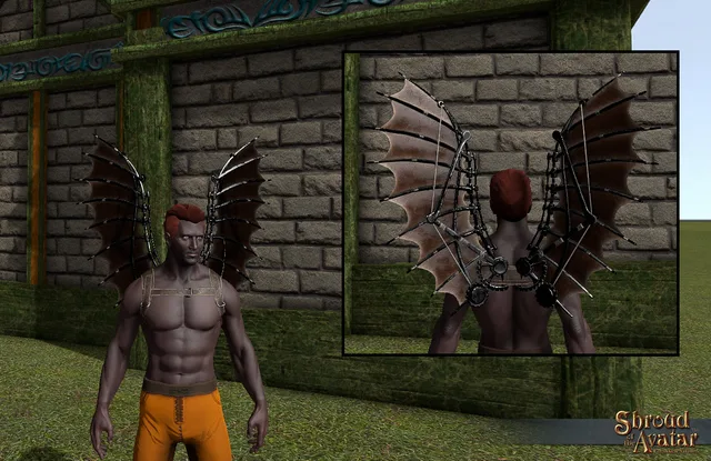 Leather Clockwork Wings