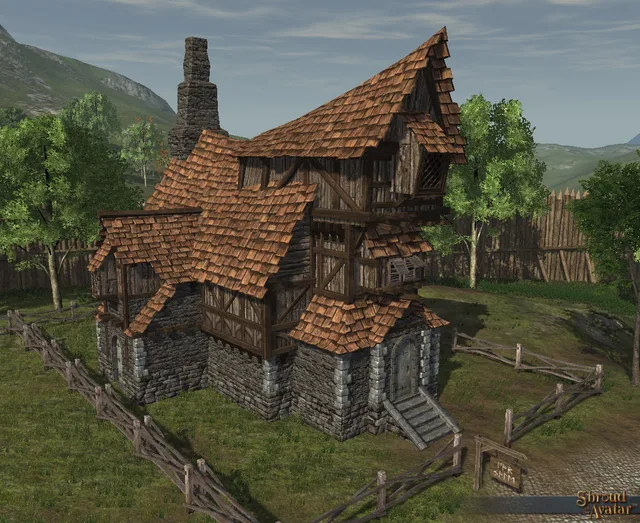 Rustic Three-Story (Village Home)
