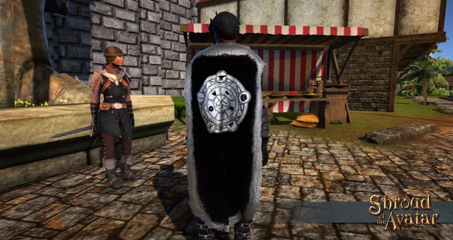 Crafting Sigil Fur Collared Cloak