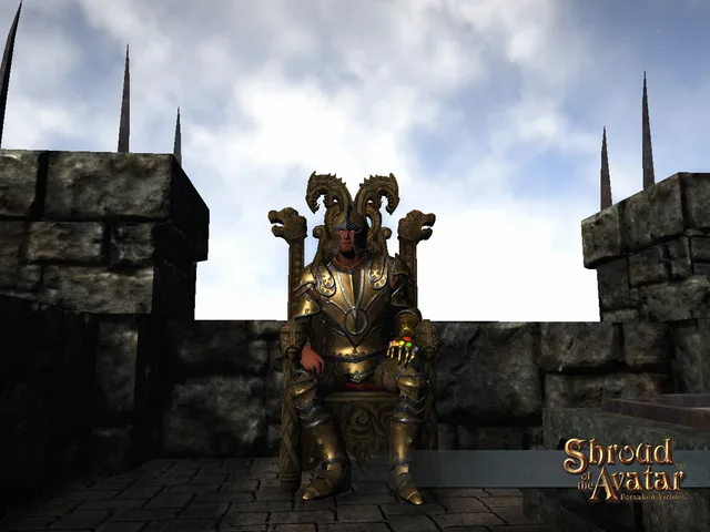 Golden Jeweled Gauntlet
