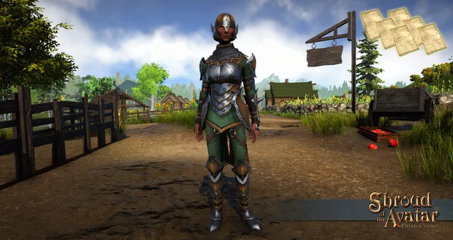 Elven Elite Fighter Armor Pattern Pack