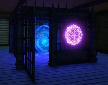 Eternal Pattern: Prison Cage Dungeon Entrance