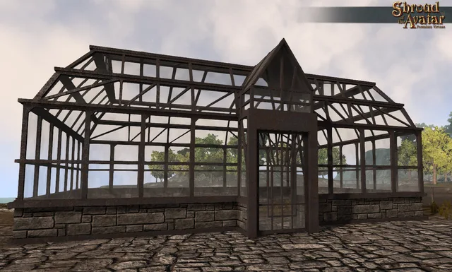 Rusted Iron Greenhouse