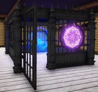 Eternal Pattern: Prison Cage Dungeon Entrance