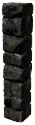 Tall Corner Stone Wall