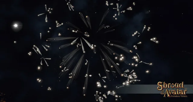 Replenishing Aerial White Chrysanthemum Combo Fireworks Box