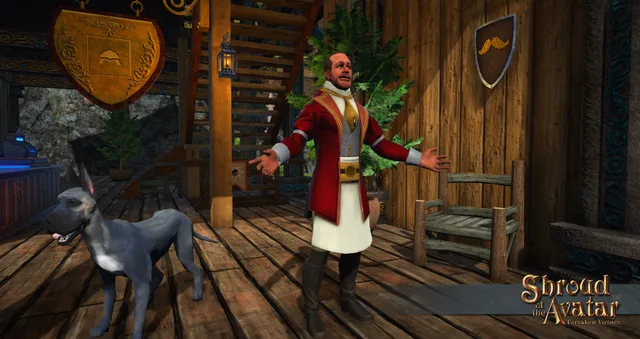 Red Male Shopkeeper