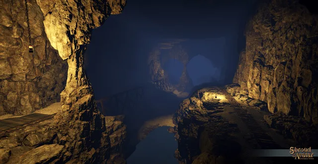 Five Connection Mine Cart Dungeon Foyer