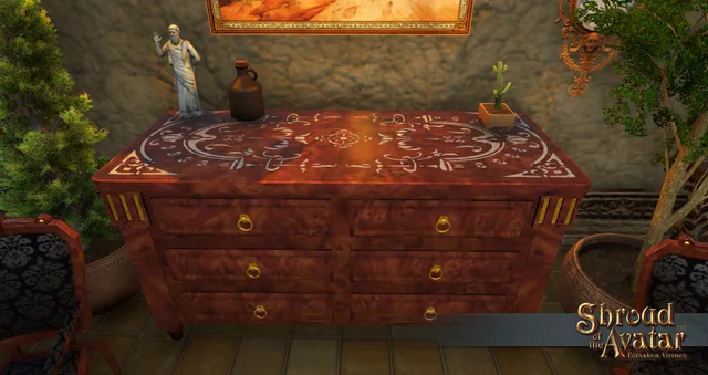 Burled Wood Antique Furniture Set