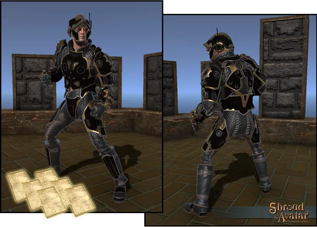 Black Clockwork Armor Pattern Pack