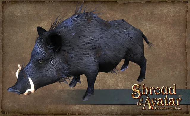 Obsidian Boar