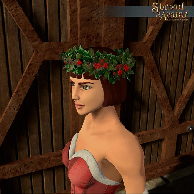 Holly Wreath Hat