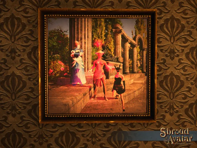 Masquerade Ladies Portrait Painting
