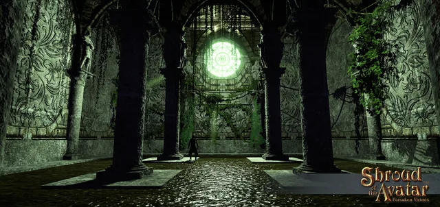 Ancient Stone Green Chapel