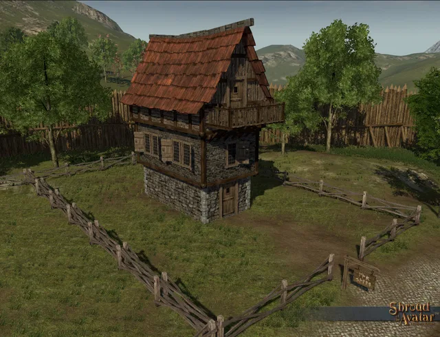 Rustic Two-Story w/ Balcony (Village Home)