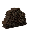 Large Wood Pile