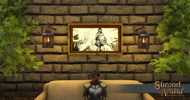 Framed Denis Loubet Illustrations Characters Set 1
