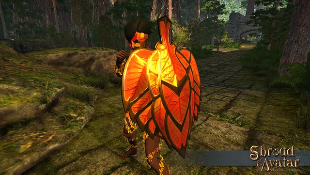 Autumn Leaf Shield