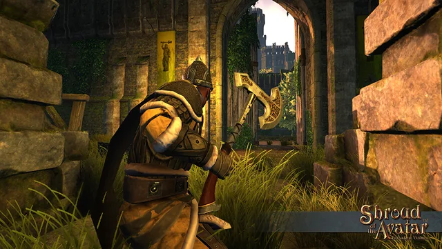 Ornate Norgard Battle Axe
