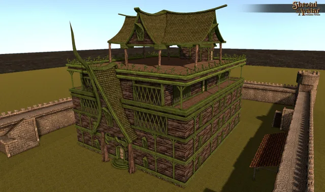 Elven Four-Story Palace (City Home)