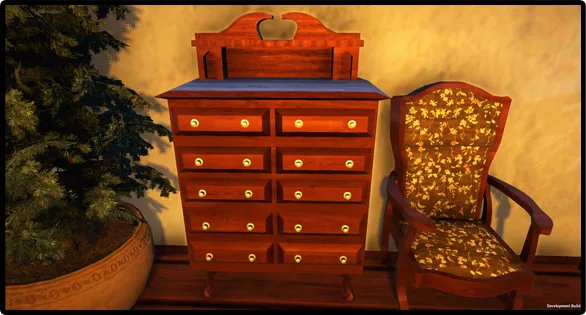 Fine Oak Tall Dresser