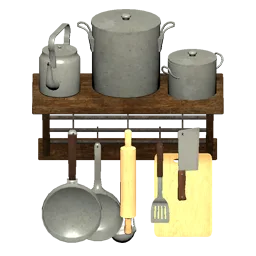Kitchen Wall Rack