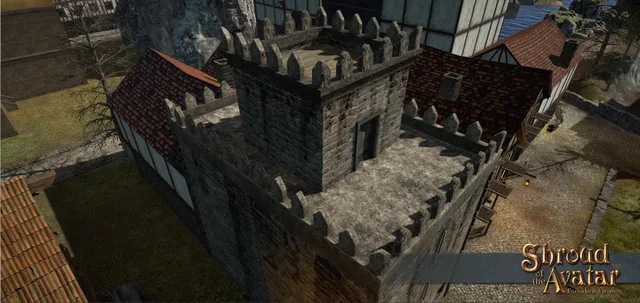 Stone Three-Story Prison (Row Home)