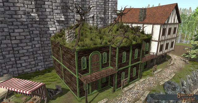 Elven Two-Story w/ Alcove (Row Home)