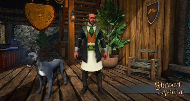 Green Male Shopkeeper