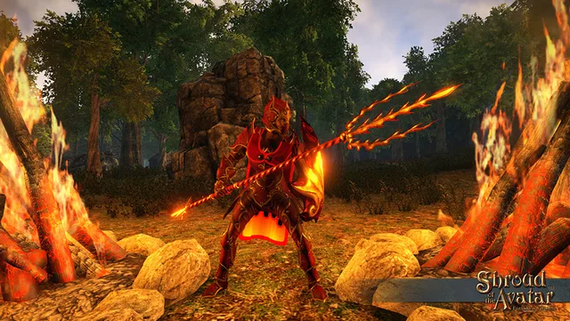 Flame Trident