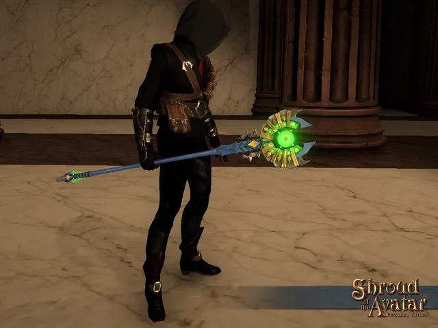 Royal Elven Mage Staff