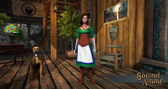 Aqua Female Shopkeeper