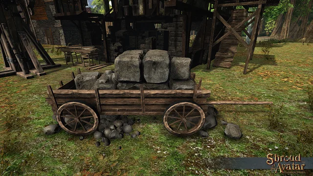 Construction Stone Wagon