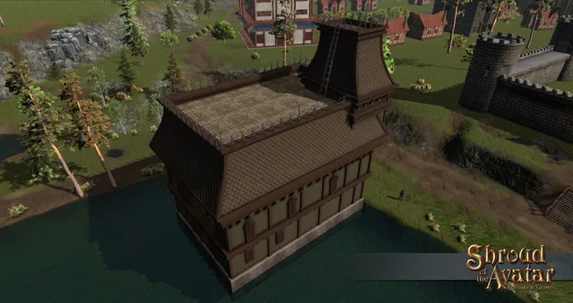 Pristine Gothic Mansion (Town Water Home)