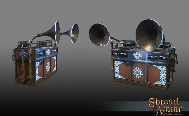 Dual Wax Cylinder Phonograph