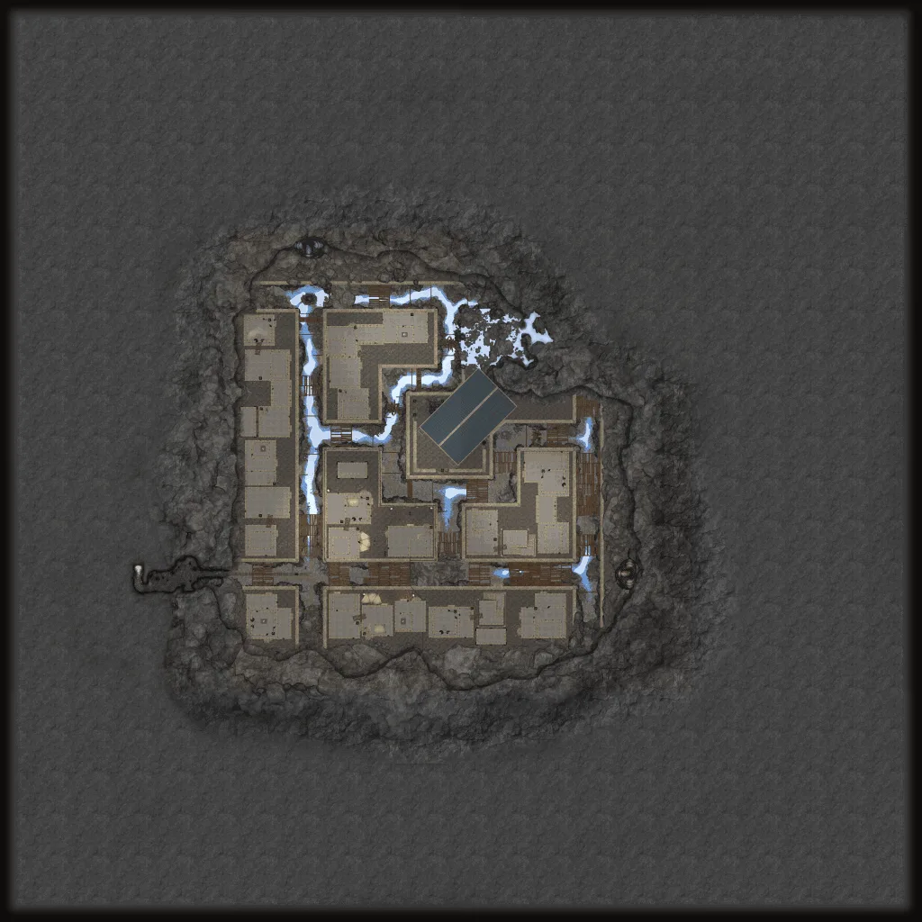 Map of Elysium Mines