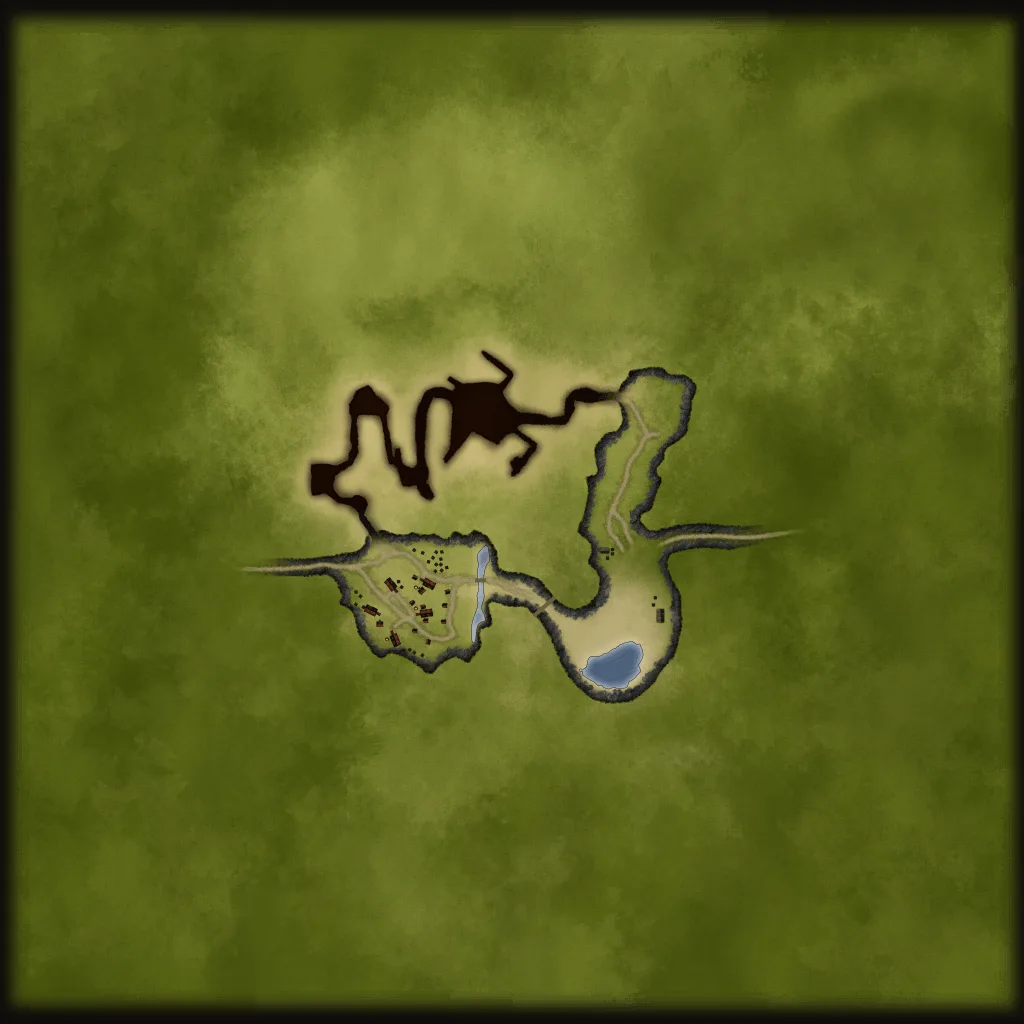 Map of North Varisalla Foothills