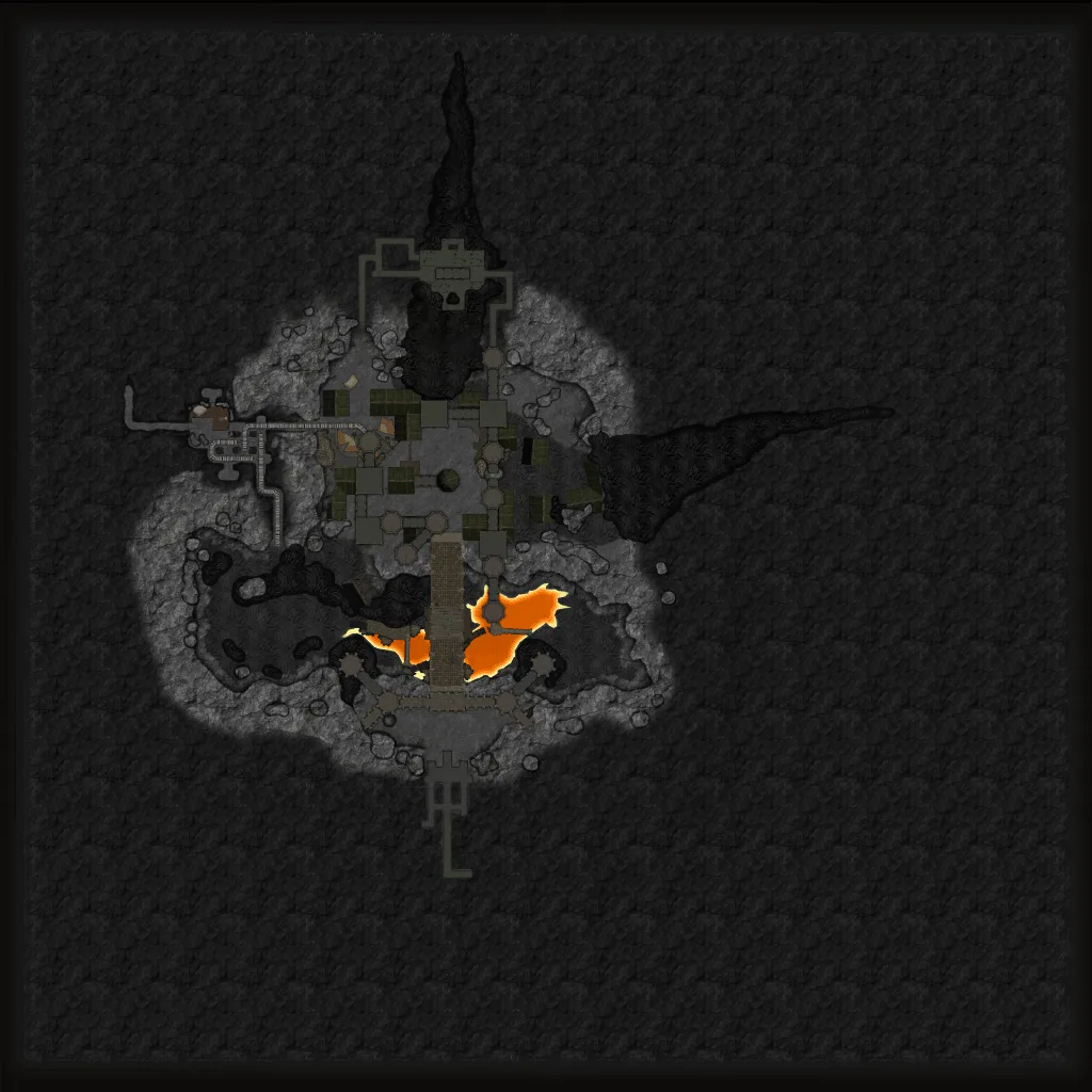 Map of Verdantis Mines