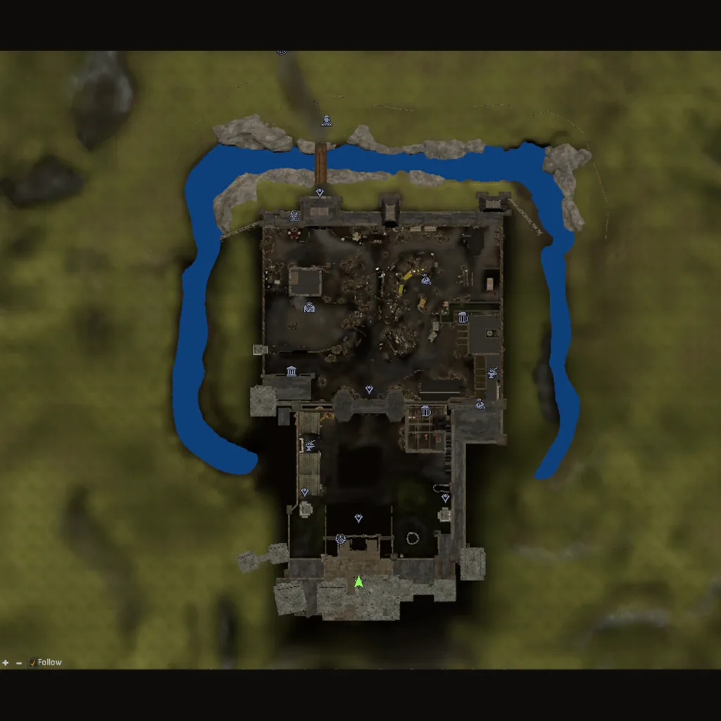 Map of Castle Atos