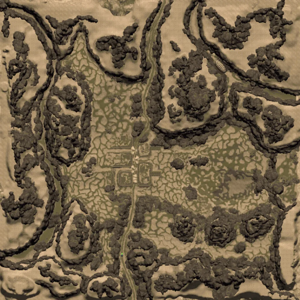 Map of Lamech's Bazaar
