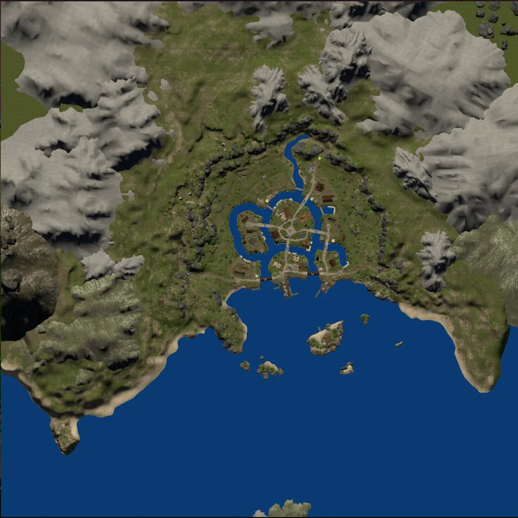 Map of Port Harmony