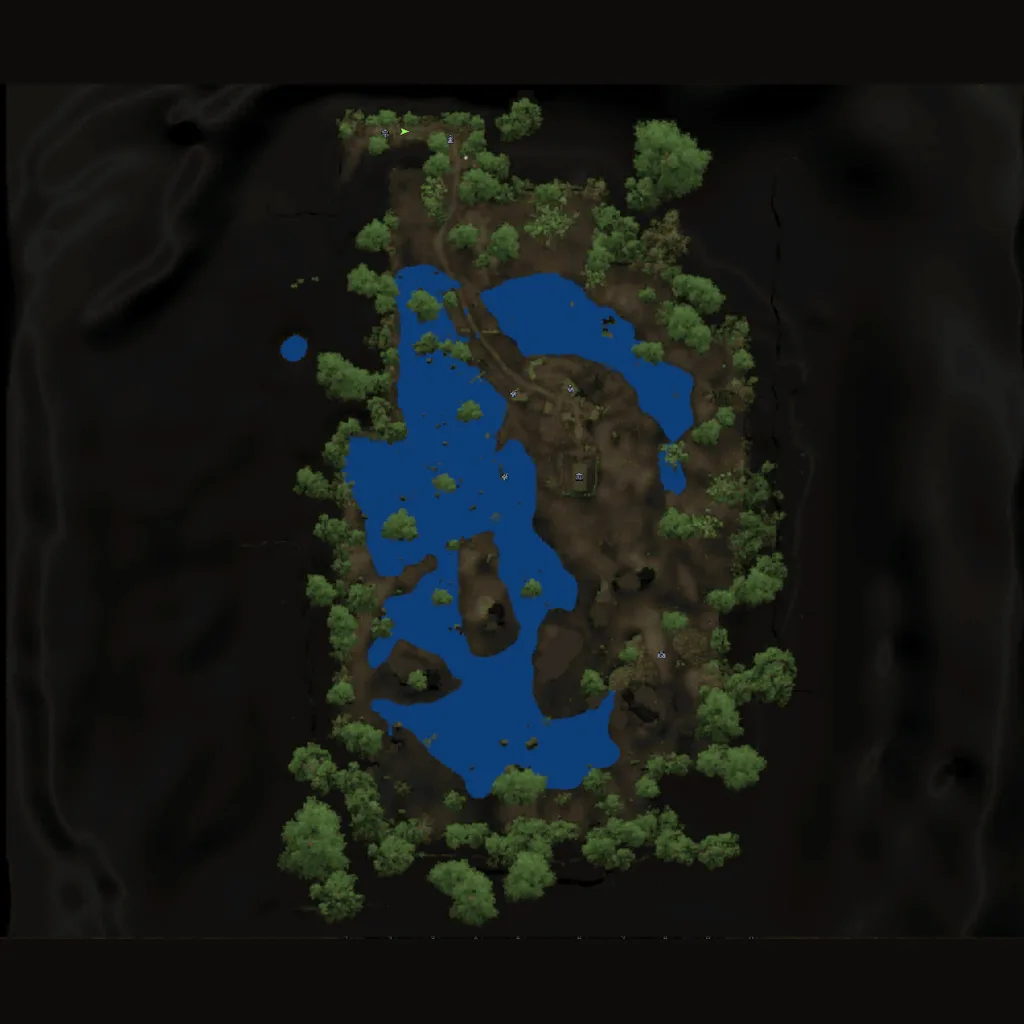 Map of Tanglemire